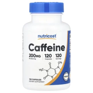 Nutricost Caffeine 200mg 120 Count 120 Ser