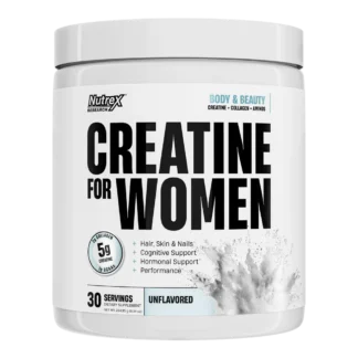 Nutrex Research Creatine for Women Booty & Beauty – Sin Sabor 30 Servings