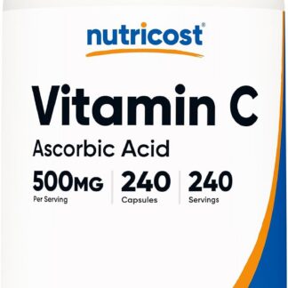 Nutricost Vitamin C Capsules 500 mg 240 ser