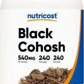 Nutricost Black Cohosh 540mg 240 Caps 240 Ser