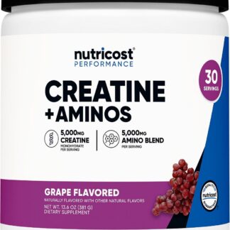 Nutricost Creatine and Aminos 381gr Grape 30 Ser