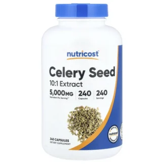 Nutricost Celery Seed Extract 5000mg 240 Caps 240 Ser