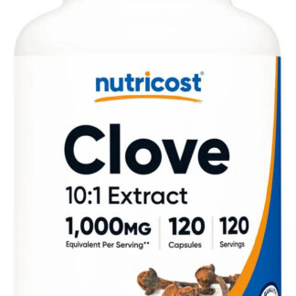 Nutricost Clove Extract 1000mg 120 Cap120 Ser