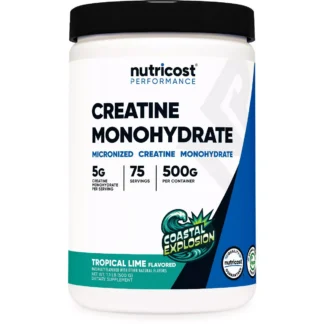 Nutricost Micronized Creatine Monohydrate Coastal Explosion 500g 75 Ser