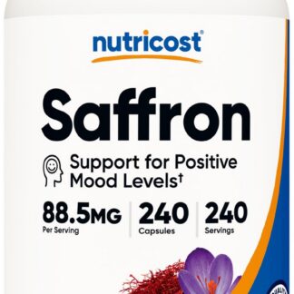 Nutricost Saffron Extract 88.5mg 240 Caps 240 Ser